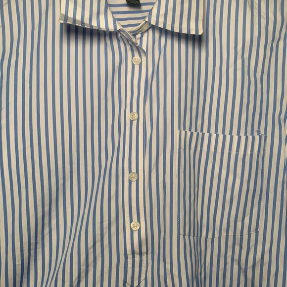 Lauren Striped Cotton Shirt - Picture 5 of 7